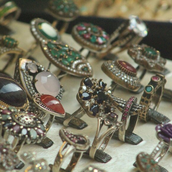 BOHO JEWELLERY JAR Random Bohemian Style Mixed Jewellery Bundle Minimum 30 pcs - Picture 5 of 7